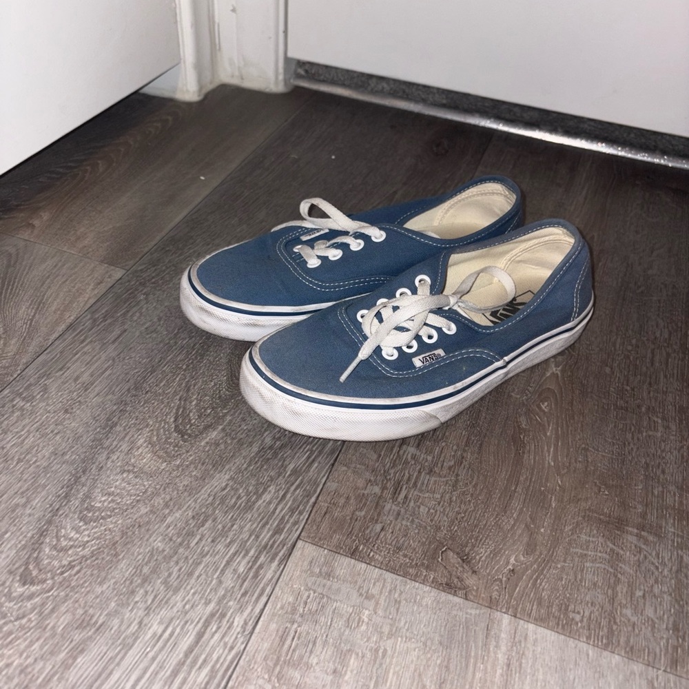 Vans Classic Blue Canvas Sneakers